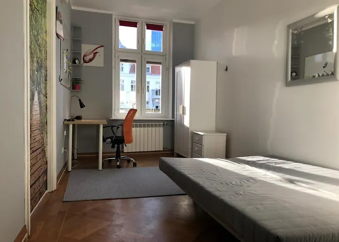 Wrzeszcz Centrum Rum i privatbostad Gdańsk